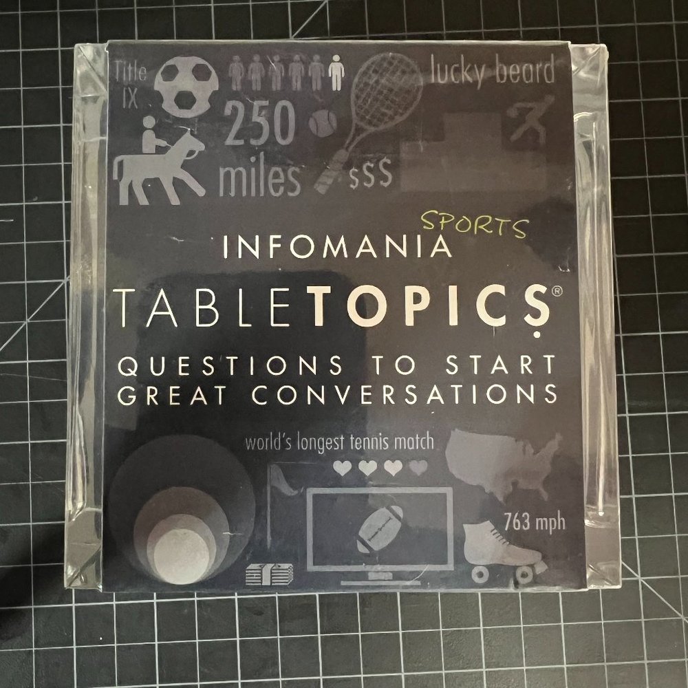 2 for $10 TableTopics- Infomania Sports edition